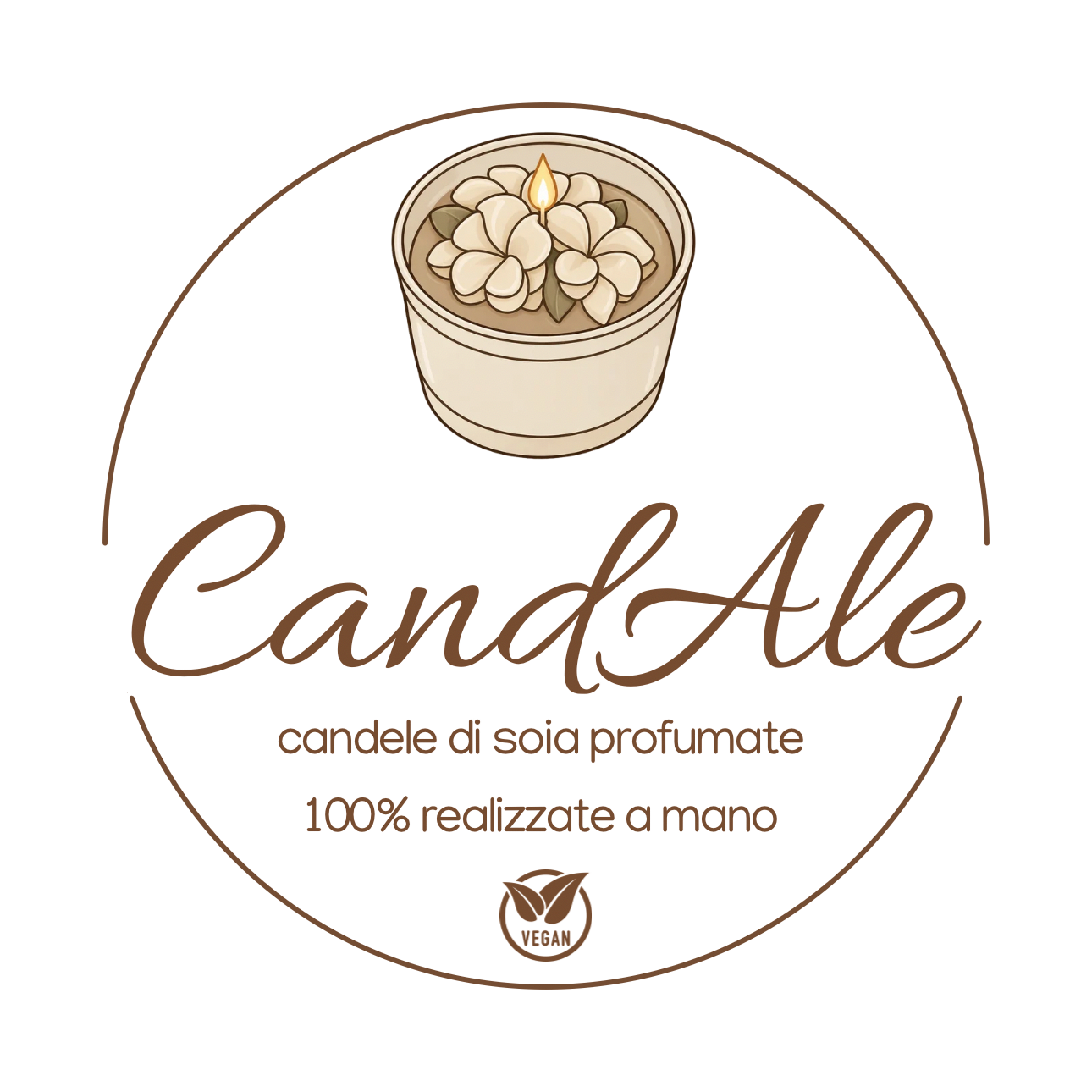 CandAle, candele di soia profumate e realizzate a mano